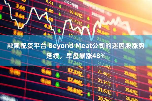 融凯配资平台 Beyond Meat公司的迷因股涨势延续，早盘暴涨48%